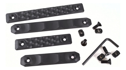 Guardamanos De Nylon Mlok Con Diseño De Panal Bcm