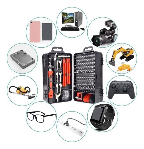 Yi Juego De Mini Destornilladores Eléctricos 135 En 1