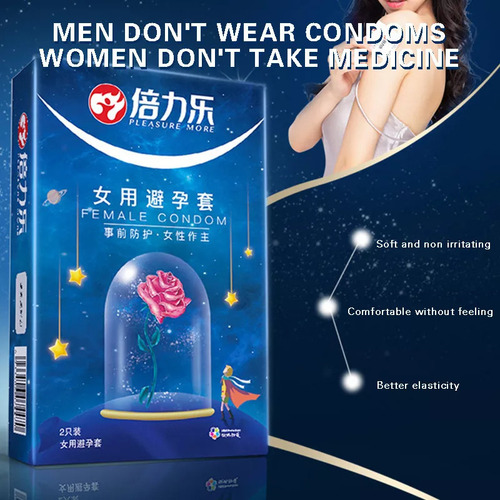 Preservativo Feminino Portátil De Látex T 2 Unidades