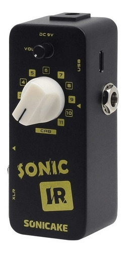 Pedal Leitor Ir 11 Gabinetes Sonicake Qss-12 Simulador Gab B