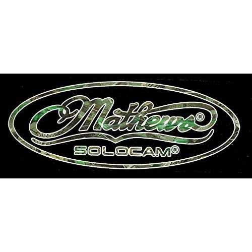 Calcomanía De Mathews Solocam Logotipo Ovalado, Camufl...