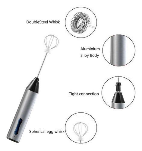 Shaoke Espumador De Leche Portátil De Huevos Bebida 2