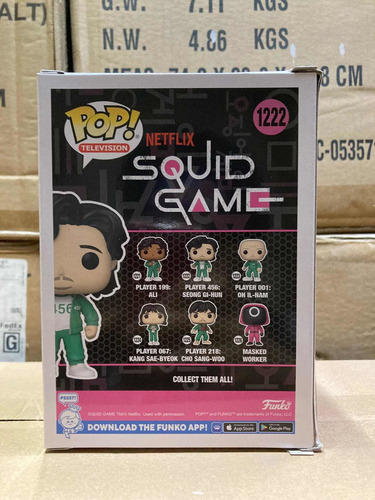 Player 456 Seong Gi-hun 1222 Squid Game Funko Pop Netflix