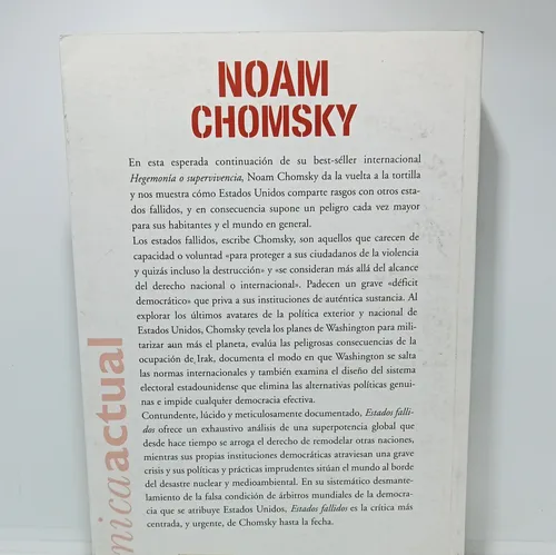 Estados Fallidos - Noam Chomsky - 2006 - Democracia