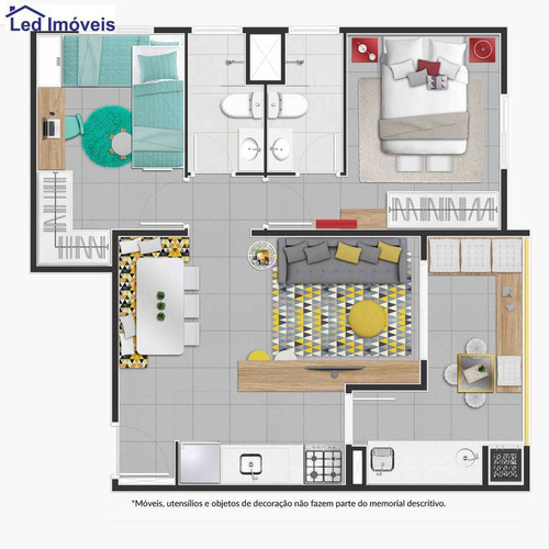 Apartamento Com 2 Dorms, Vila Osasco, Osasco - R$ 340 Mil, Cod: 476 - V476