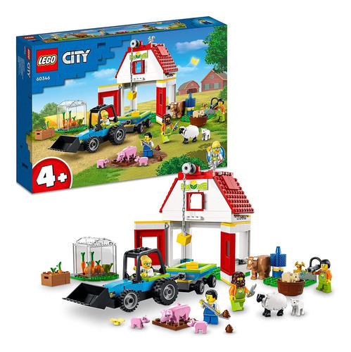 Lego City - Animais Do Celeiro E Da Fazenda - 60346