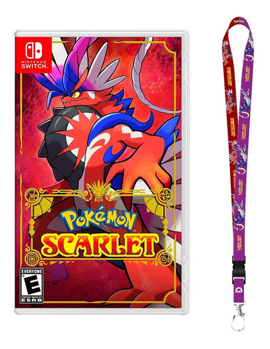 Pokemon Scarlet + Lanyad Nintendo Switch Latam