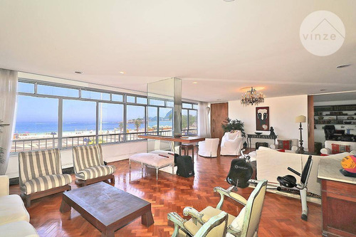 Imagem 11 de 24 de Excelente Apartamento De 4 Quartos À Venda Na Avenida Atlântica, Copacabana, De Frente Para O Mar - Ap0030