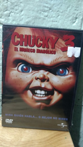 Vhs Chucky 3 Muñeco Diabólico Terror Videovisa