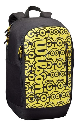 Mochila Raquetera Wilson Tenis- Minions Tour Back Pack - S+w