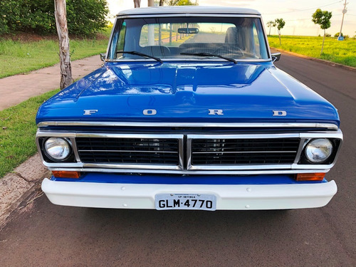 Ford F100 F 100 V8 292 Automatica Ar E Direcao Aceito Troca