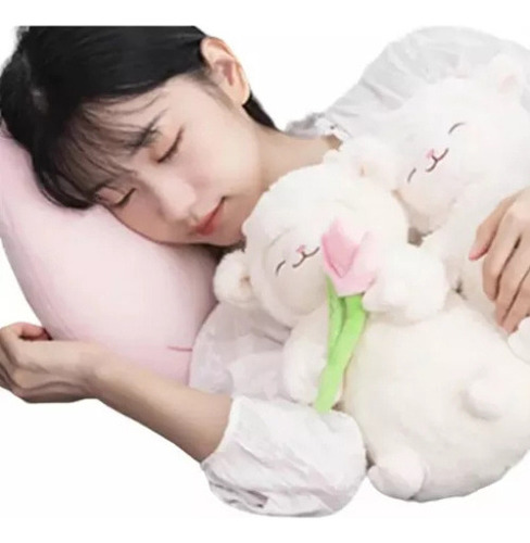 1pcs Corderito Tulipan Cordero Peluche Felpa Tik Tok Regalo