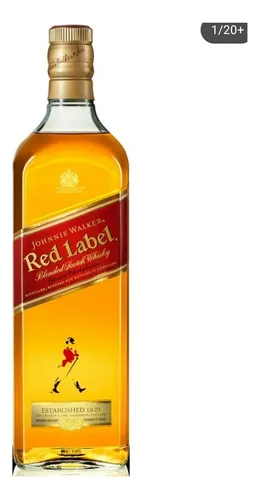 Whisky Red Label 1l. Whisky White Horas Cavalo Branco