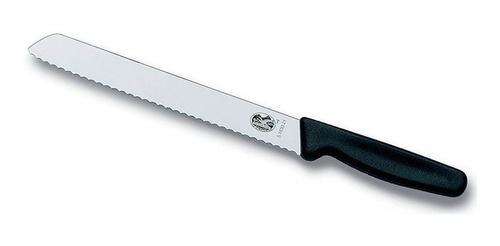 Imagen 3 de 4 de Cuchillo Dentado Para Pan 8 Victorinox M/negro 5.1633.21b