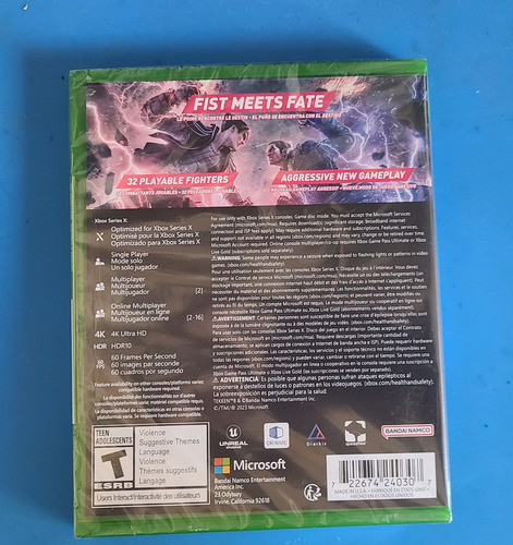 Tekken 8 Xbox Series X Físico (Usado)