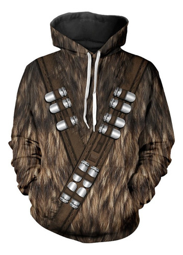 Sudaderas De Moda Star Wars Cosplay Chewbacca Disfraz Hombre