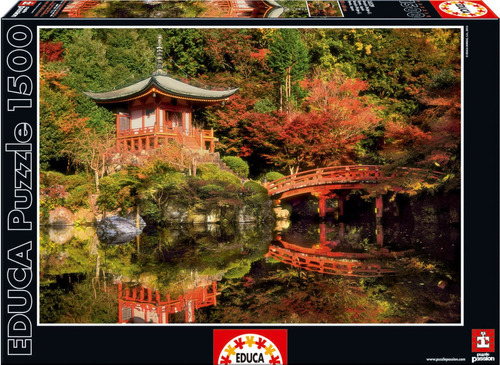 Rompecabezas Educa 1500 Pzs Templo Daigo -ji, Kioto , Japon 