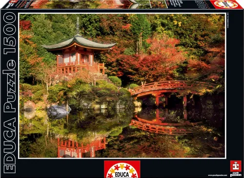 comprar Rompecabezas Educa 1500 Pzs Templo Daigo -ji, Kioto , Japon 