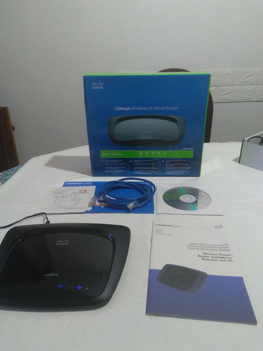 Router Linksys Cisco Wireless-n Wrt120n En Caja Impecable (Usado)