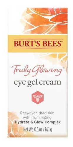 Imagen 3 de 5 de Crema De Ojos En Gel Burt's Bees Truly Glowing 14,1 Gr