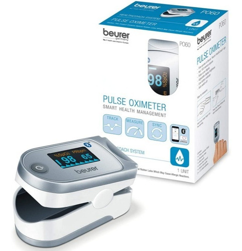 Imagen 3 de 6 de Oxímetro De Pulso Digital Beurer Con Bluetooth