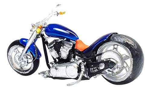 Figuritas De Motocicleta En Miniatura De Azul Azul 3,2 Cm