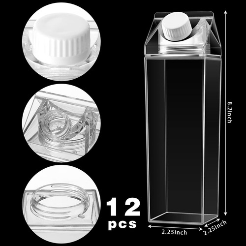 Botellas De Agua De Cartón De Leche De 17 Oz Botellas De Lec