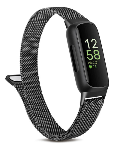 Correa De Metal Compatible Con Fitbit Inspire 3 Bandas Para.