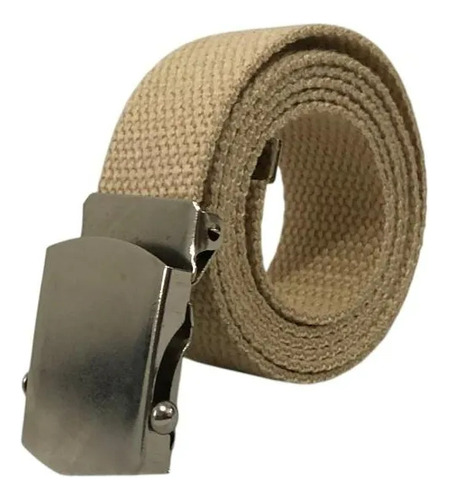 Cinto Marinero De Soga Niquel 3cm Lazos Cinturones Ig Beige 110 (120cm)