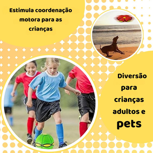 Bola Mágica Disco Voador Brinquedo Ao Ar Livre Bola Maluca Cor Rosa-chiclete