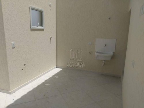 Cobertura Com 2 Dormitórios À Venda, 100 M² Por R$ 290.000 - Parque Novo Oratório - Santo André/sp - Co3678