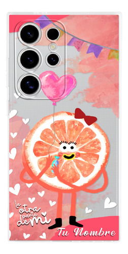 Funda Para Galaxy De Parejas Media Naranja Nombre De Ella