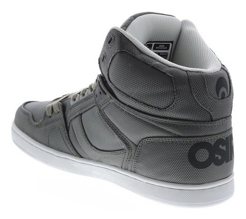 Imagen 3 de 5 de Botitas Osiris Modelo Nyc 83 Gris Cordura Nueva Colección
