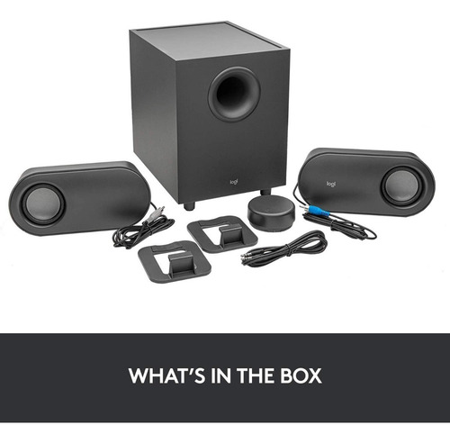 Imagen 4 de 4 de Parlante Bluetooth Logitech Z407 80w Control Inalambrico 2.1