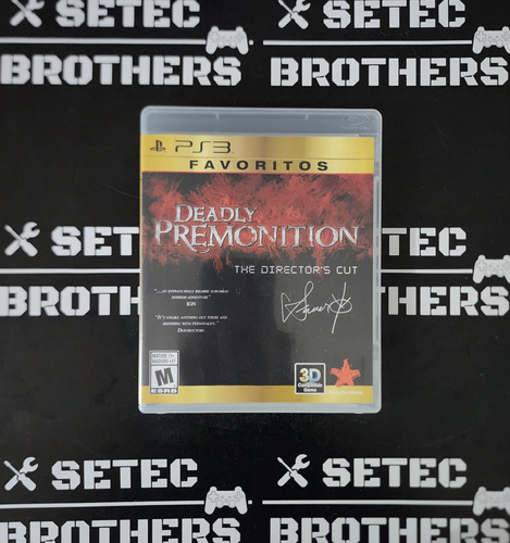 Deadly Premonition: The Directors Cut Ps3 - Físico - Local