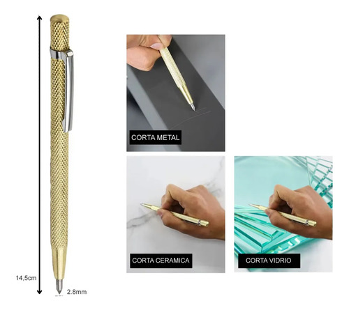Lapiz Widia Grabador Y Trazador P/ceramica Vidrio Metal