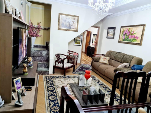 Imagem 3 de 23 de Sobrado À Venda, 3 Quartos, 2 Vagas, Alzira - Santo André/sp - 101279