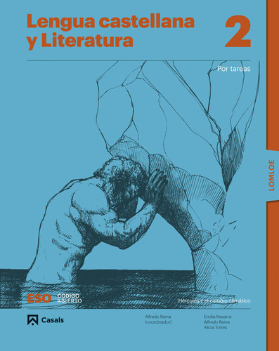 Lengua Literatura Tareas 2ãâºeso 23 Lomloe Codigo Abierto, De Aa.vv. Editorial Casals, Tapa Blanda En Español