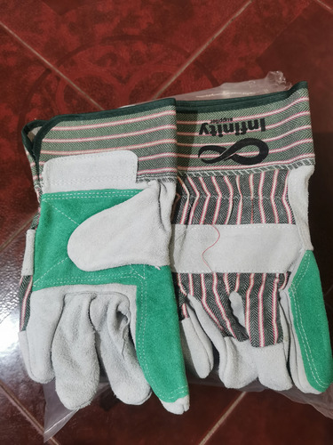 Guantes De Carnaza Reforzado