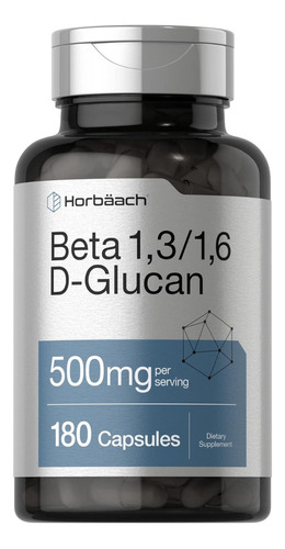Beta Glucano 1,3, 1,6 D 500 Mg Horbäach 180 Cápsulas