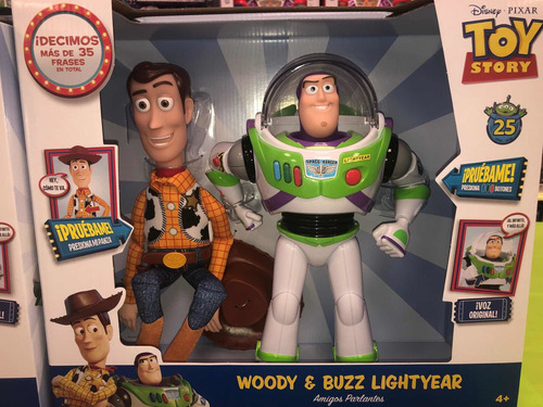 Buzz Lightyear Y Woody Talking Action Figures  Toy Story 4