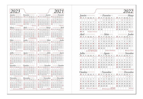 Imagem 4 de 5 de Agenda Diária 2022 Couro Sintético Rosa Com Prata