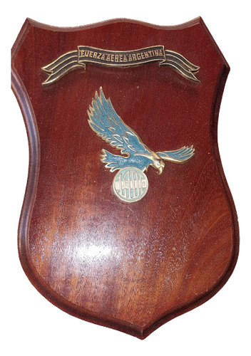 Escudo De Madera Fuerza Aerea Lade