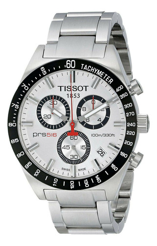 Relogio Tissot Prs 516 T100.417.11.031.00 Modelo Branco