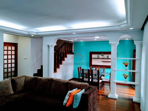 Imagem 2 de 30 de Sobrado, 258 M² - Venda Por R$ 980.000,00 Ou Aluguel Por R$ 8.000,00/mês - Vila Guarani - Mauá/sp - So0028