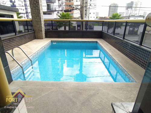 Imagem 17 de 21 de Apartamento Com 2 Dormitórios À Venda, 62 M² Por R$ 400.000,00 - Vila Guilhermina - Praia Grande/sp - Ap4951