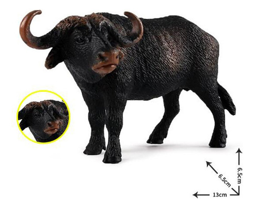 Búfalo Modelos Animais Selvagens Figuras Animais