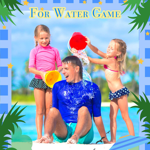 Juego De 24 Cubos Y Palas De Arena Para Niños Y Niñas