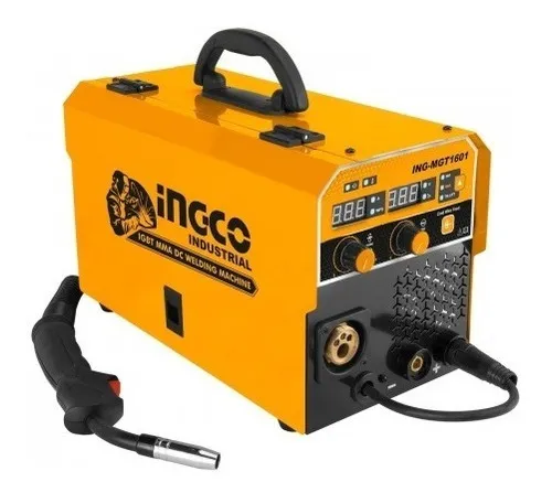 Soldadora Mig Mag Tig Mma Inverter Ingco Mgt1601