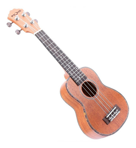 Imagen 5 de 10 de Ukelele Soprano Fzone Fzu-06 Caoba Cuerdas Aquila